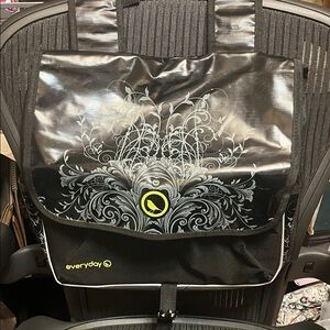 Everyday Black and Gray Men's Bike Pannier Bag